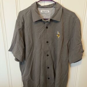 Tommy Bahama 100% Silk Vikings Shirt